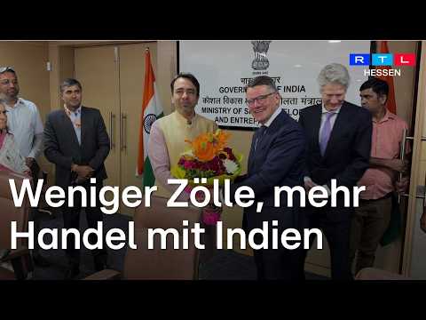Trip to India: Minister President Rhein Promotes Trade and Skilled Workers