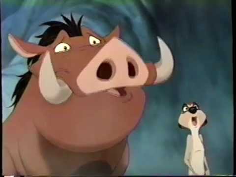 The Lion King - Simba's Pride (1998) Teaser (VHS Capture)