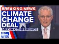 Prime Minister unveils 2050 net zero climate plan | 9 News Australia