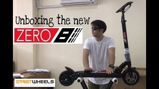 Unboxing the new ZERO 8 by Streetwheels
