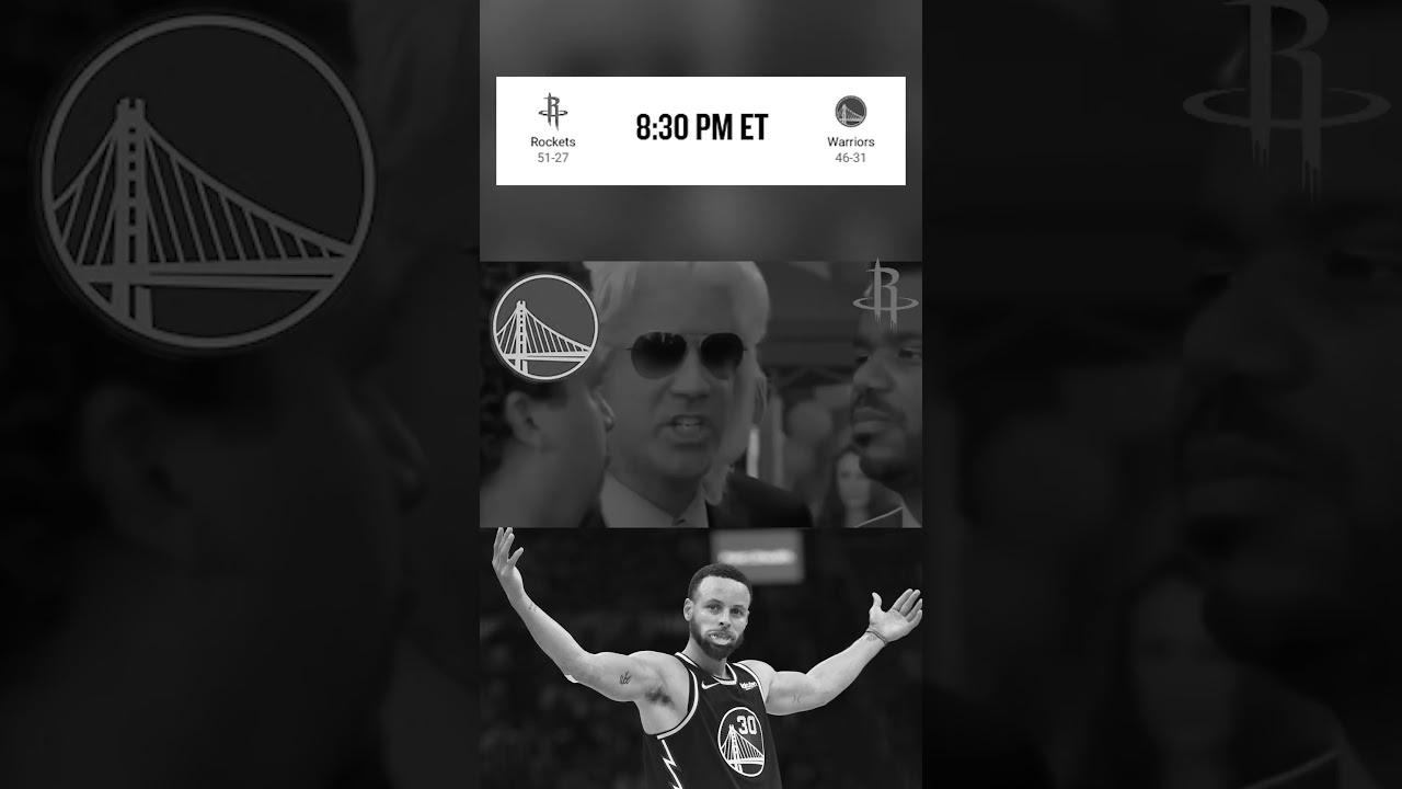 Warriors x Rockets x The silence is deafening 