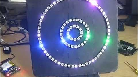Neopixel WS2812 Ring Clock