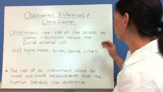 Prologue: Observations, Inferences, and Classifications