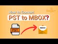 How to export PST to MBOX? -Easily convert PST to MBOX | Regain Software