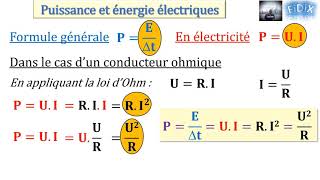 Puissance et énergie électriques screenshot 3