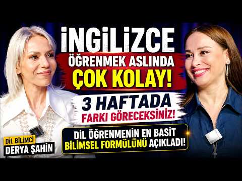 🚨 YILLARDIR KANDIRILIYORUZ! İNGİLİZCE ÖĞRENMENİN GERÇEK VE BASİT SIRRINI DERYA ŞAHİN AÇIKLADI!