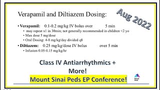 Mount Sinai Pediatric EP Conference 8.22.22