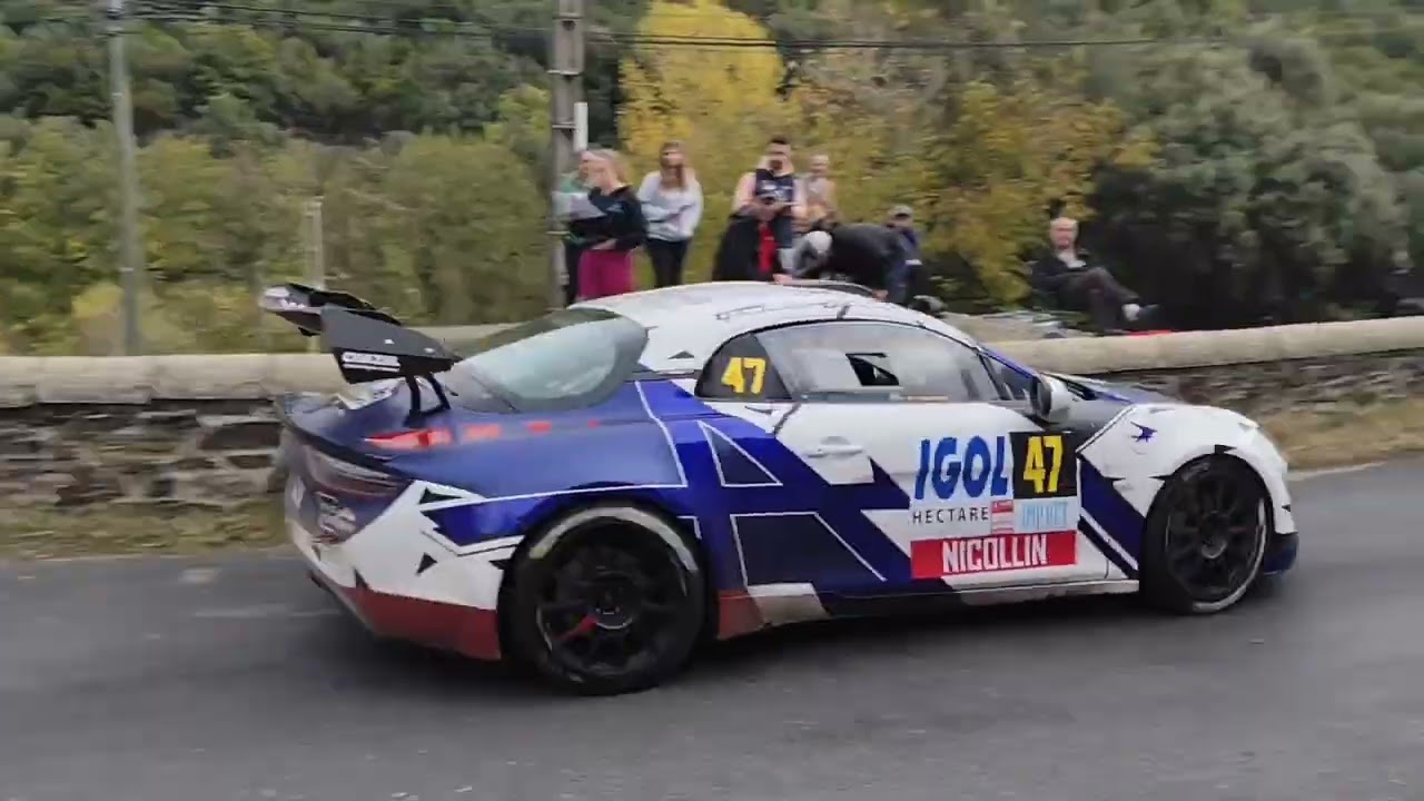 Rallye du critérium des Cévennes 2025 es9 st martial Sumène moderne vhc
