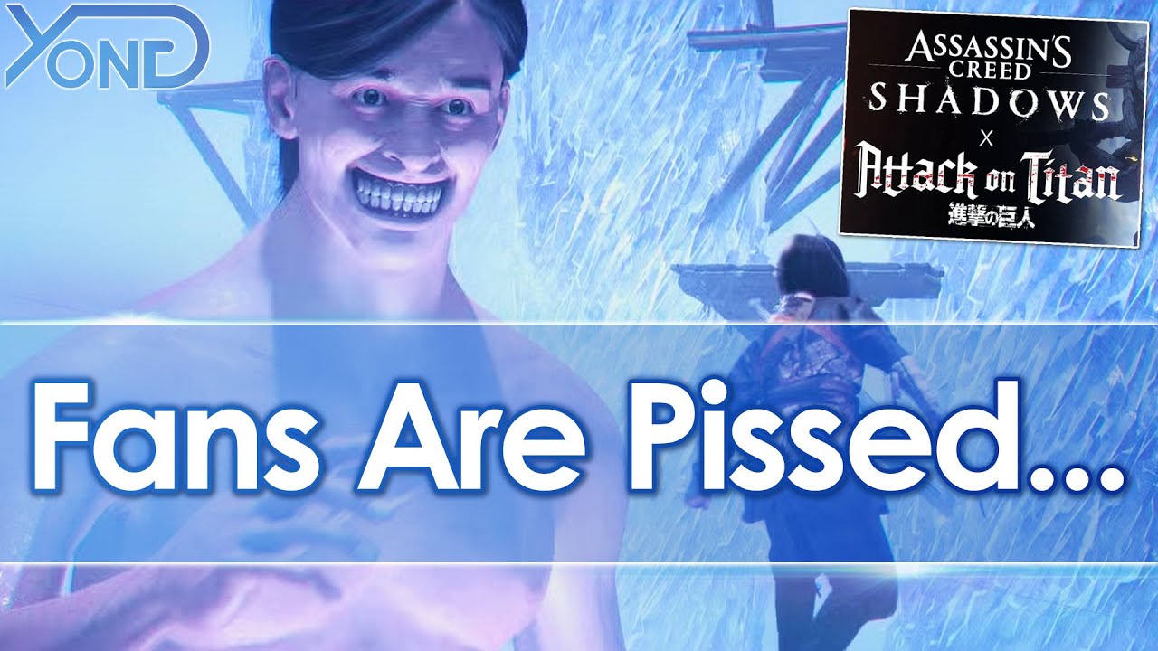 Fans Can’t Believe How Bad The AC Shadows/Attack On Titan Collab Is…