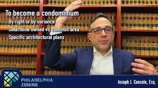 How To Create Condominiums in The City of Philadelphia