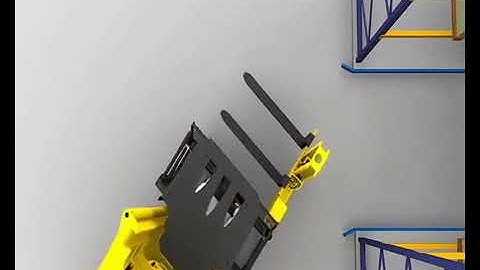 ECS warehouse vna forklift truck