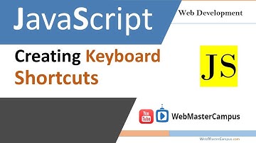 JS creating keyboard shortcuts