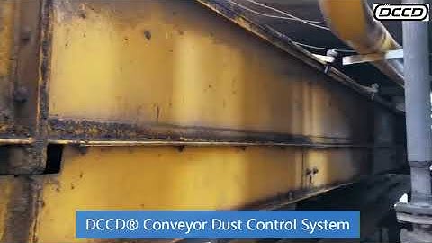 Conveyor dust control system