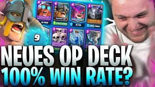 🤯😨Mit DIESER KARTE neuen POKALREKORD im F2P PROJEKT? | @BigSpinCR COACHT um sein LEBEN in Clash Royale