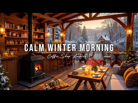 Calm Winter Morning Jazz At Cozy Coffee Shop Ambience Relaxing Jazz Background Music For Good Mood 