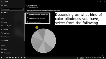 How to Enable and Set Up Color blind Mode on Windows 10