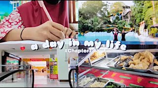 a day in my life! (offline school, swimming, eat, shopping📚🛍) || Indonesia