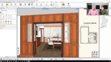 Alternative usage of cabinet doors - ARCHLine.XP