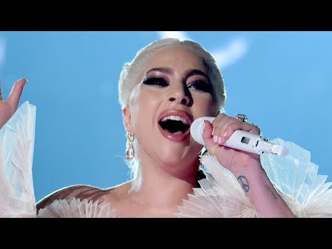 Lady Gaga HONORS Times Up & Gives Emotional Grammys 2018 Performance