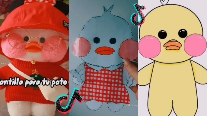 paper duck outfit idea.  Paper animals, Cute drawings for kids, Paper  dolls clothing