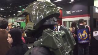 Master Chief Visits Wizard World Chicago 2016
