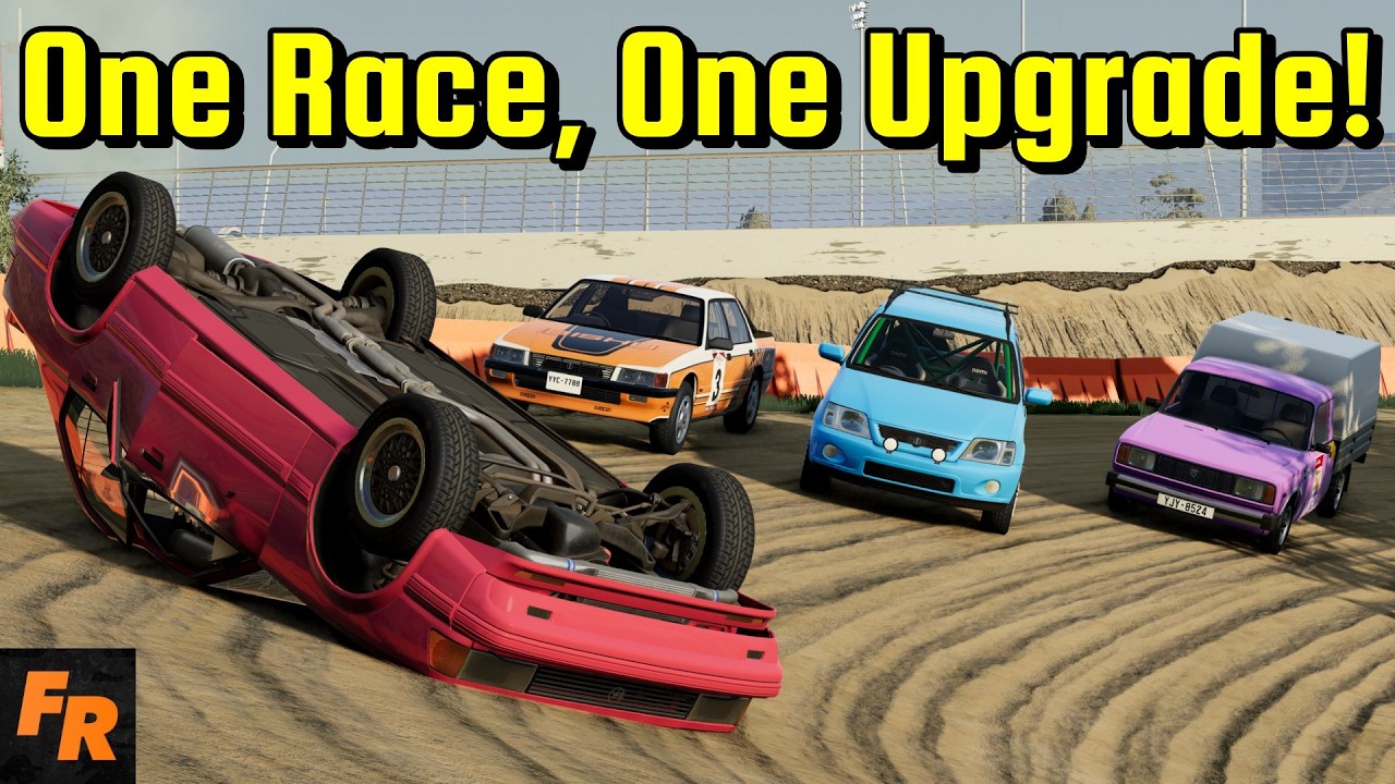 One Race One Upgrade But All Offroad - BeamNG Drive