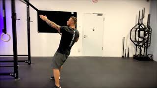 TRX Row + Reach UL (einseitig, Rudern, Ringe, rings)