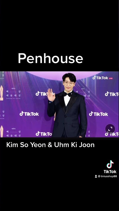 Kim So Yeon & Uhm Ki Joon At Baeksang arts Award 2021