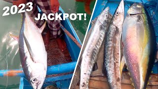 2023! JACKPOT! Ang Swerte, Sunod-sunod na Huli sa New Year | Philippines Primitive Tuna Fishing