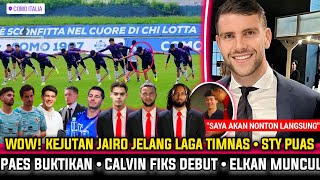 KABAR BAIK! 'YES' Senjata Baru Timnas Ready~Kejutan Jairo Riedewald Jelang Laga Timnas~Elkan Clear