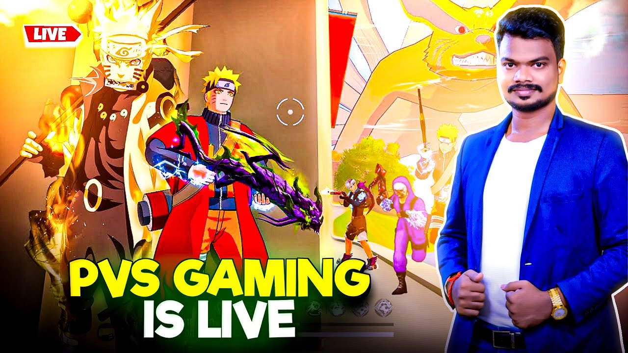 ROAD TO 3M GIVEAWAYS & RANKED GAMEPLAY || FUN MATCH  Free Fire Live With PVS