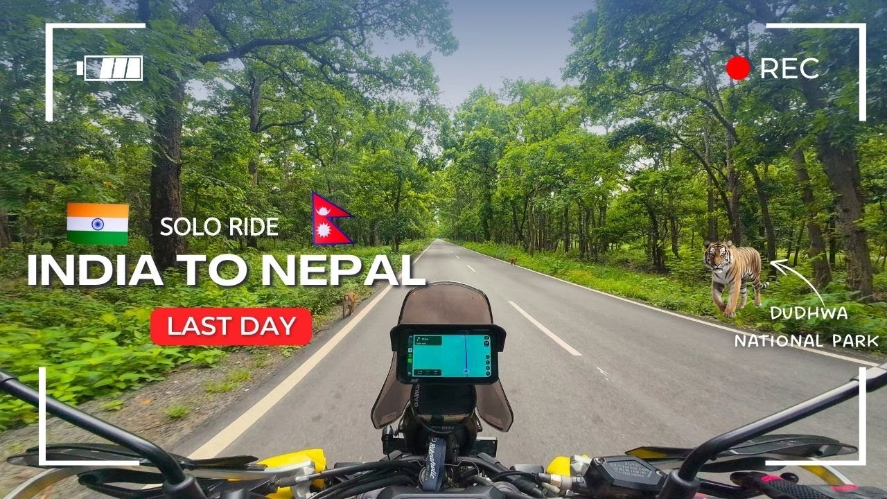 India to Nepal EP-4 | Last Day Ride on Himalayan 450 | Border Crossing & End of Solo Journey