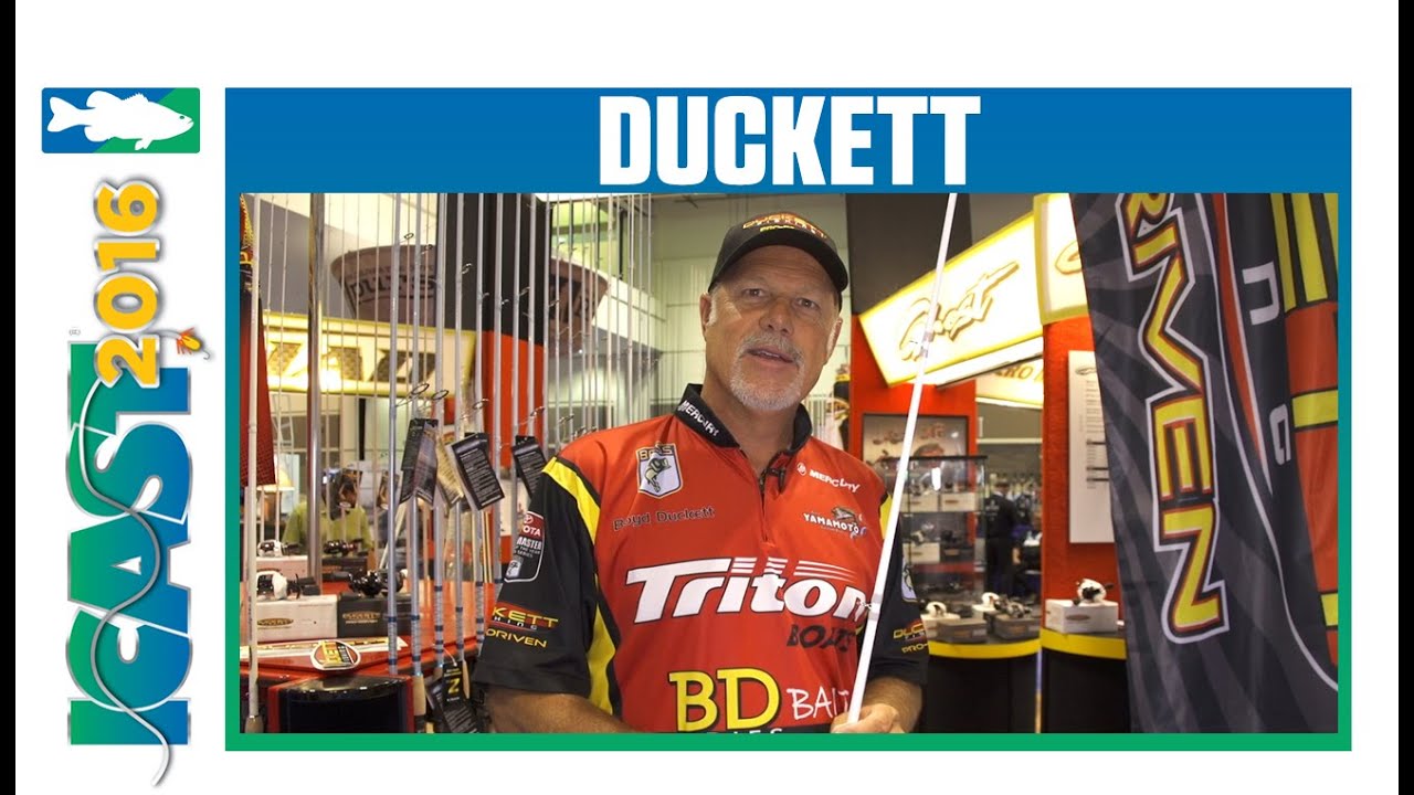 ICAST 2016 Videos - Duckett Ghost XL Rods w. Boyd Duckett
