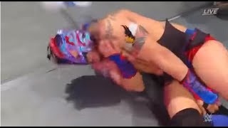 Kalisto Injured After Being Struck In The Face By Wwe Fans Water Bottle On 205 Live