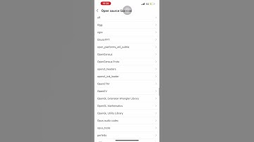 All the open source licenses attached to my youtube account - what are they even for?!?!!!!!