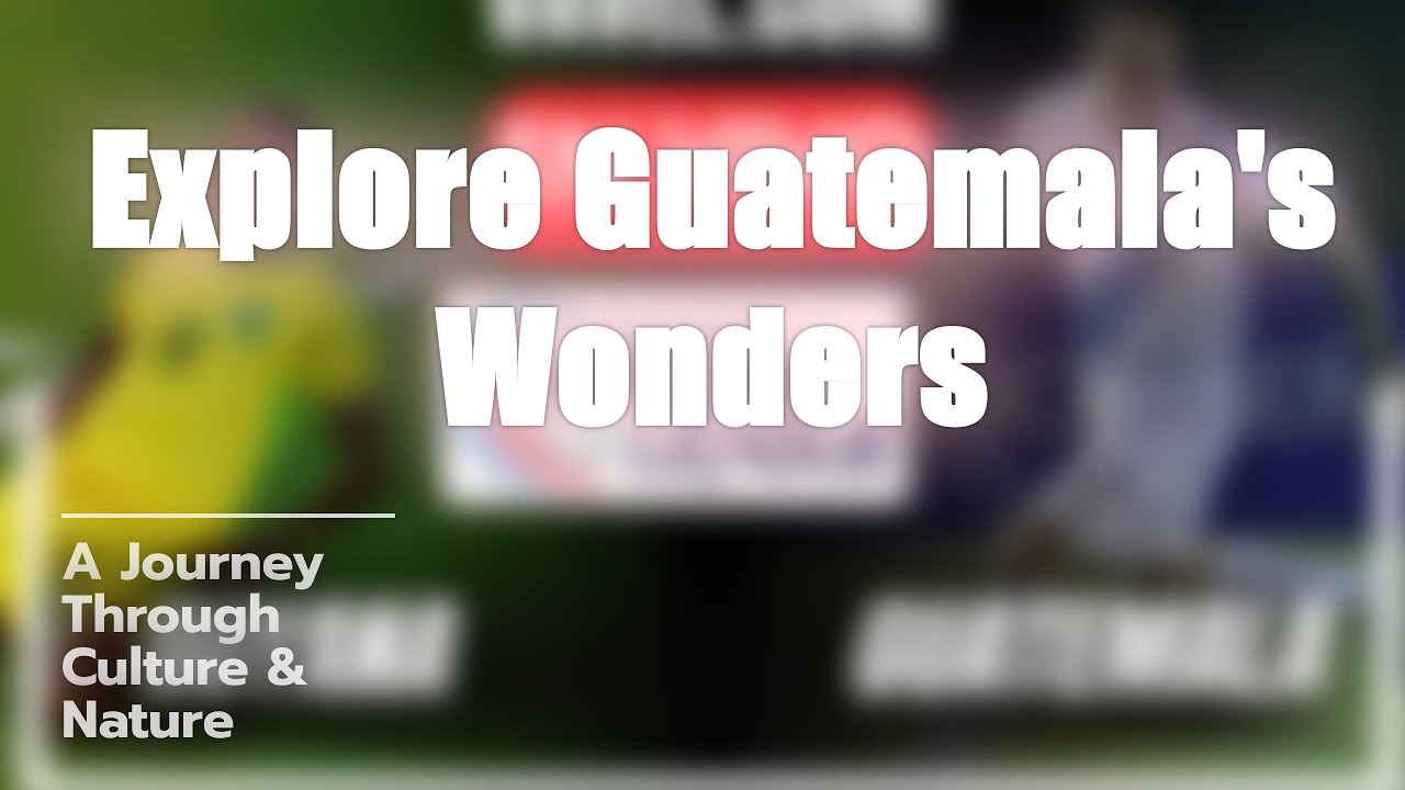 🌟 Discover Guatemala: Culture & Beauty! 🇬🇹