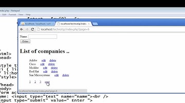 Simple / Basic Pagination / Navigation: PHP & MySQL