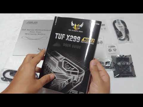 INTEL i9 10940X + ASUS TUF X299 MARK 2 Unboxing