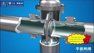 3D Showcase: Flat Gate Valve | Operation & Flow Control Principles | ZG Valve