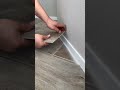 Cutting vinyl for side edge | Floors & Tips #shorts