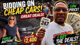 “I Bought Cars for UNDER $2,500 at Auction 😳💰”