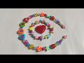Handmade - Recipe to make handmade plastic beads | công thức làm vòng tay ,vòng cổ hạt nhựa thủ công