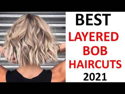Gorgeous Short Bobs for Older Women with Style - Best Layered Bob Haircuts  for Women Over 50 - YouTube