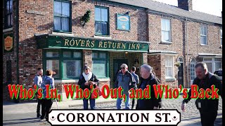 Coronation Street Cast Updates: Who’s Leaving, Returning, and Joining