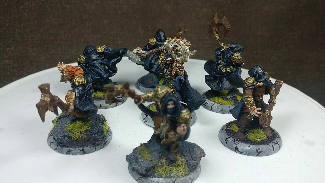 Hordes & Warmachine Circle Orboros Entire Collection Showcase