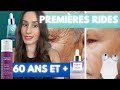 Routine anti ge  premires rides  60 ans et 