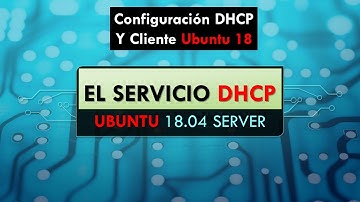 SER UT1 Ubuntu18.04 server configurar servicio DHCP