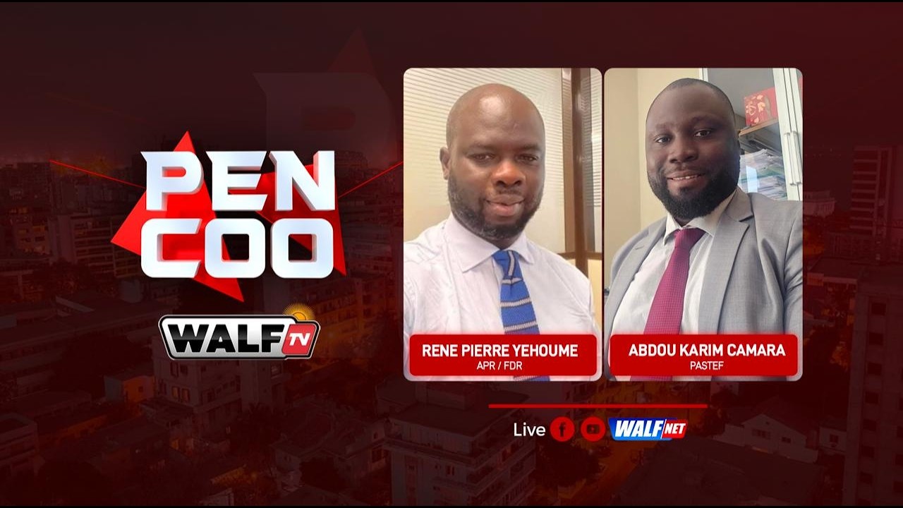 Pencoo De Ce Vedredi 06 Février 2026 Invité RENE PIERRE YEHOUME / Abdou Karim Camara Sur WalfTv