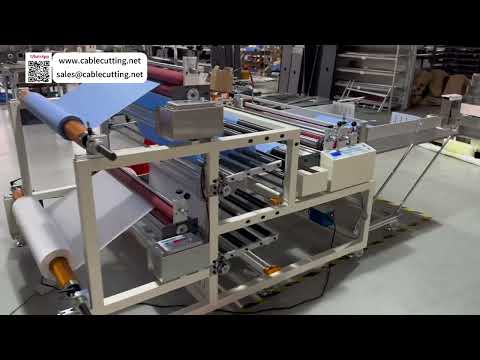 Upper Lower Dual Roll Independent Feeding Rotary Slitting Web Cutter Machine Operation