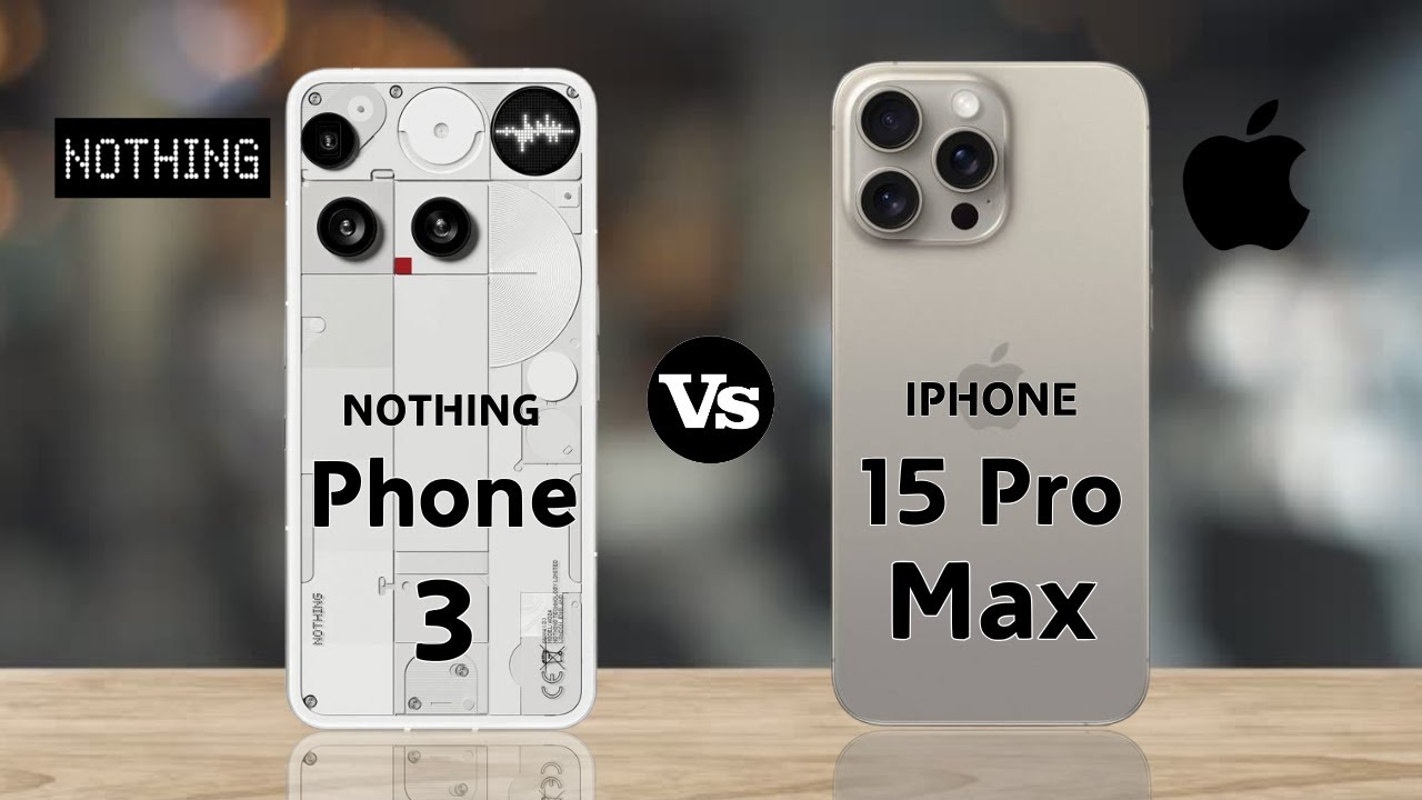 Nothing Phone 3 Vs iPhone 15 Pro Max | Full Comparison | SB Tech